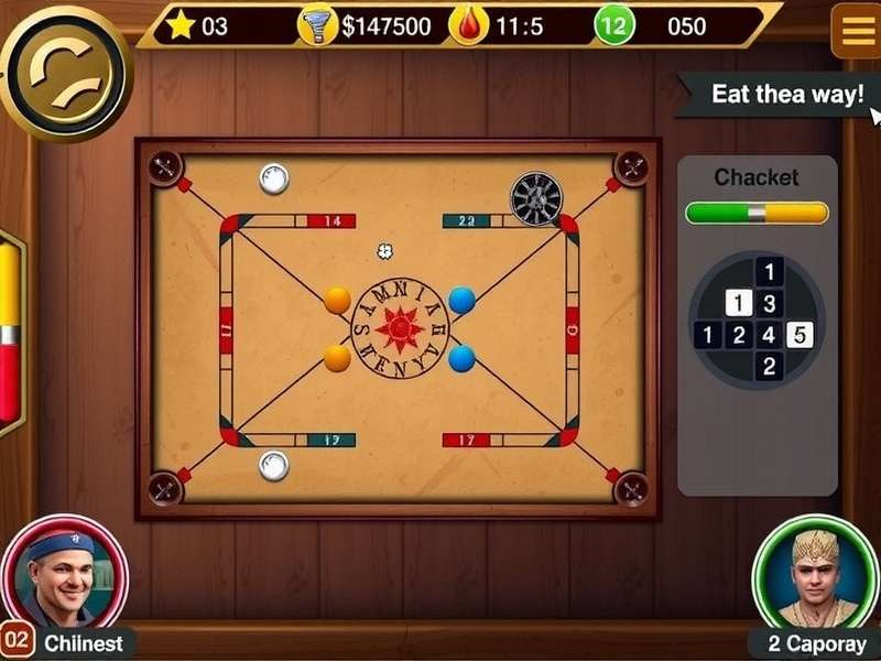 Carrom Ultimate Warrior gameplay screenshot